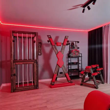 Red X Loft Private Adults Only Bdsm Apartment